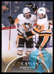 2021-22 UD Extended Series UD Canvas #C333 Jason Zucker - Pittsburgh Penguins